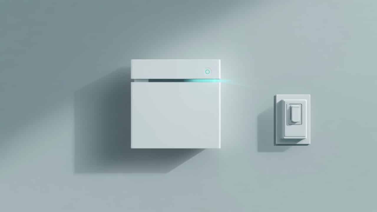 Qué es la gestión dinámica de potencia - Punto Recarga Hogar Wallbox inteligente con indicador luminoso en la pared, gestión dinámica de potencia